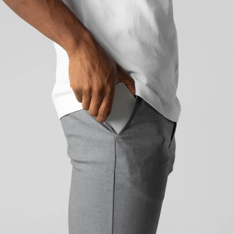 Premium Slim trousers with elongated effect (Free delivery)