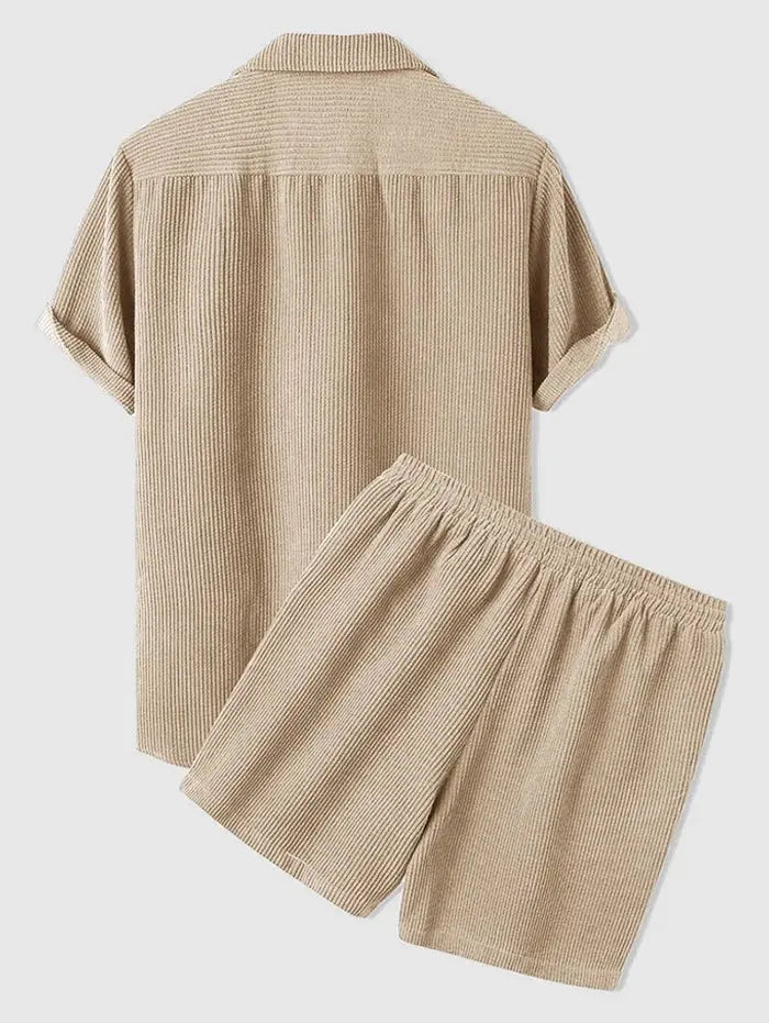 Luxury Ribbed Velvet Set