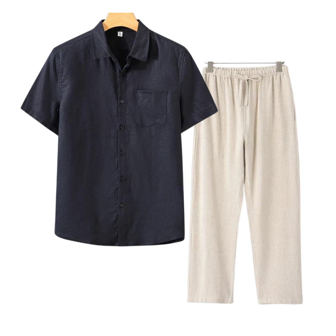 Torino Linen Combo (Short Sleeve)