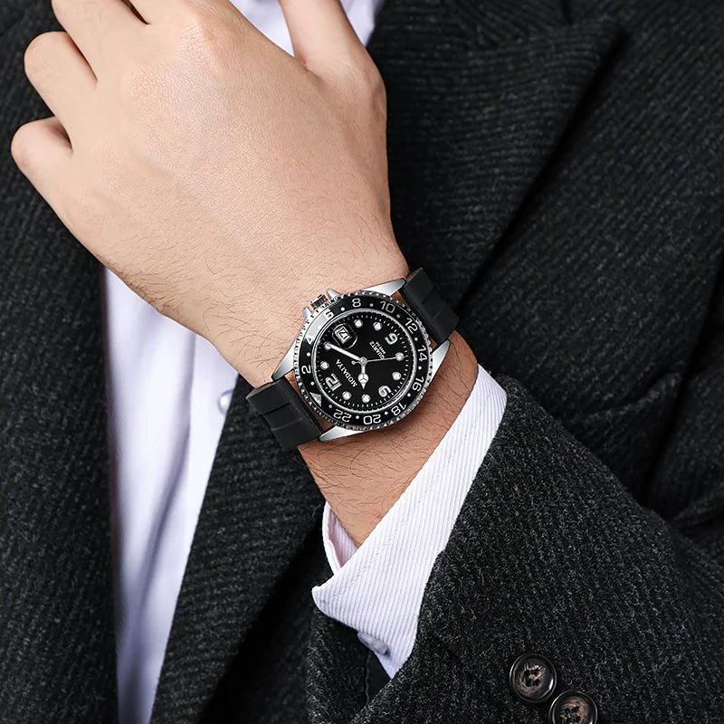 Luxury quartz watch for men