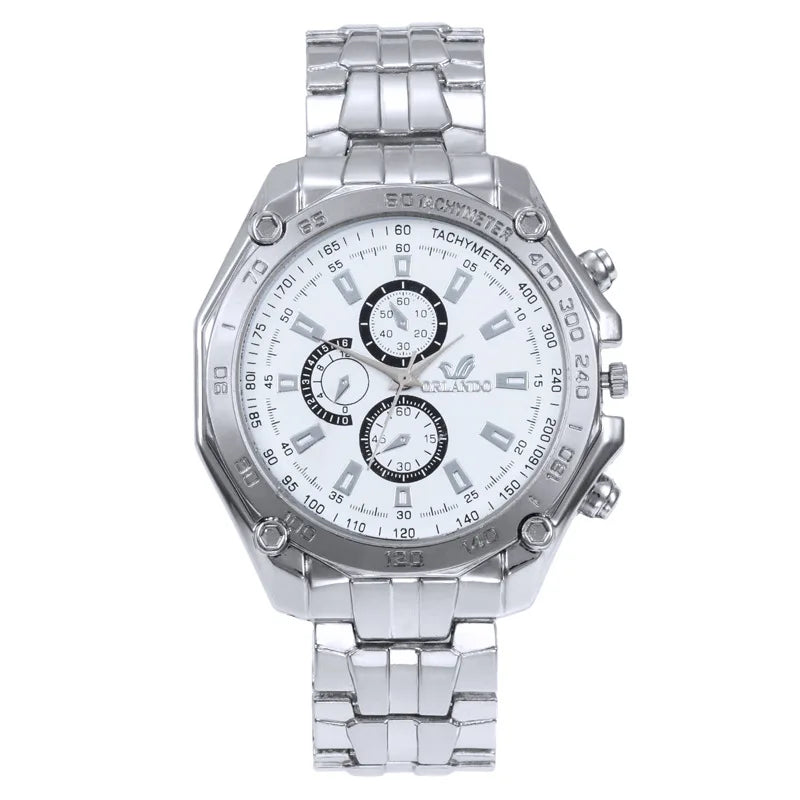 Classic quartz wristwatch for men