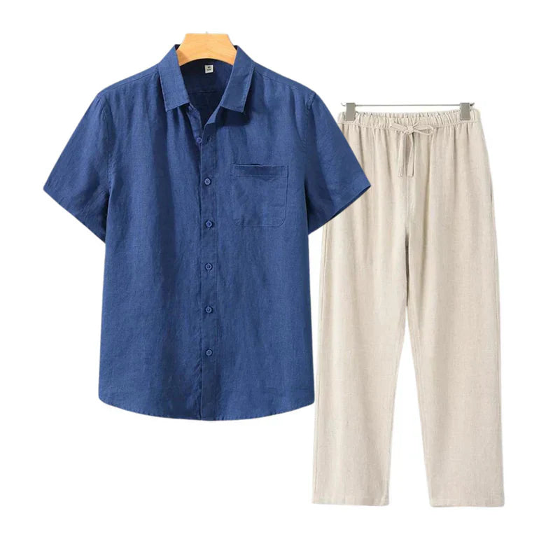 Torino Linen Combo (Short Sleeve)