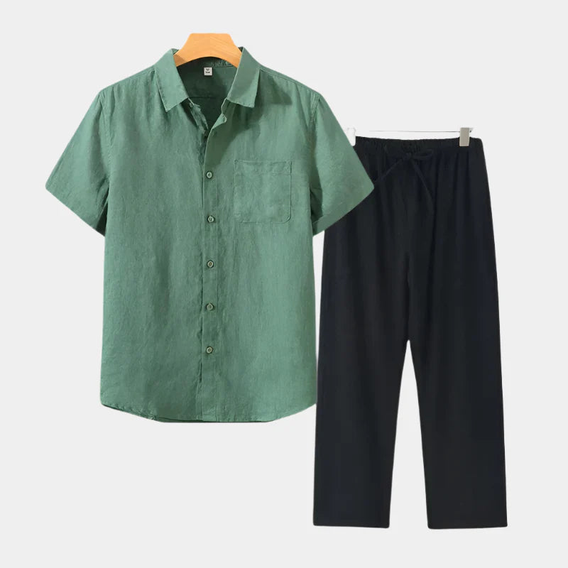 Torino Linen Combo (Short Sleeve)