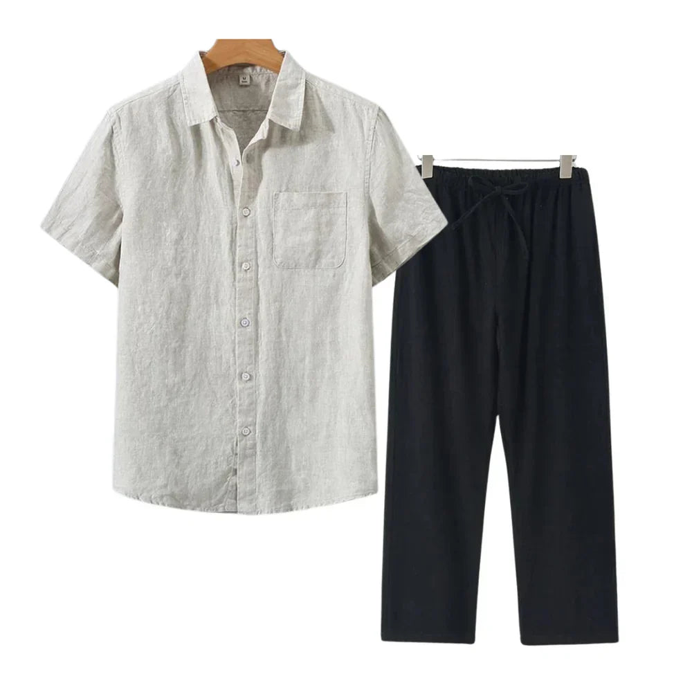 Torino Linen Combo (Short Sleeve)