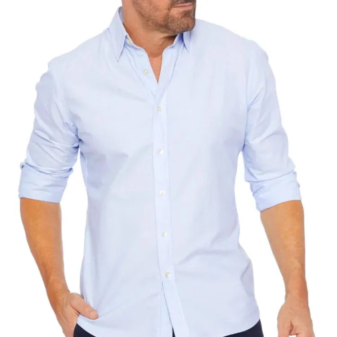Slim shirt with special zip